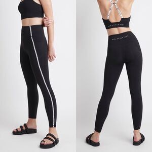 Aje Athletica Contrast Logo Full Length Legging Size Medium